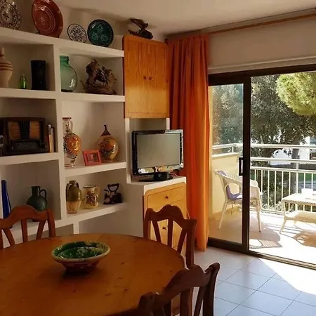 Apartamento Junto Al Mar Con Jardin Comunitario Y Parking * Platja d'Aro